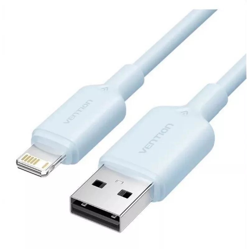 Lightning laidas Vention LAMSF — 1 m USB į Lightning įkrovimo/duomenų kabelis