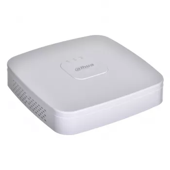 Tinklo vaizdo registratorius DAHUA NVR2108-I2 — 8 kanalų NVR, 4096×2400 maks., SATA III iki 10 TB, 1U baltas