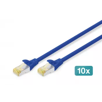 Digitus DK-1644-A-020-B-10 Ethernet Patch Cable mėlynas
