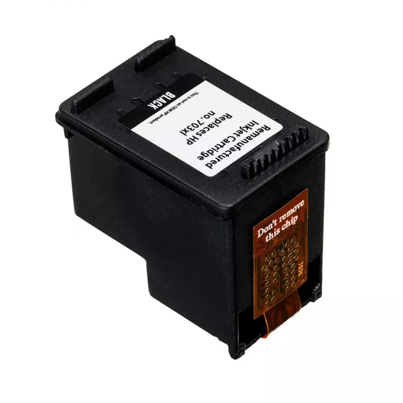 Superbulk spausdintuvo rašalas HP B-H703BK (pakeičia HP 703 CD887) standartinis juodas
