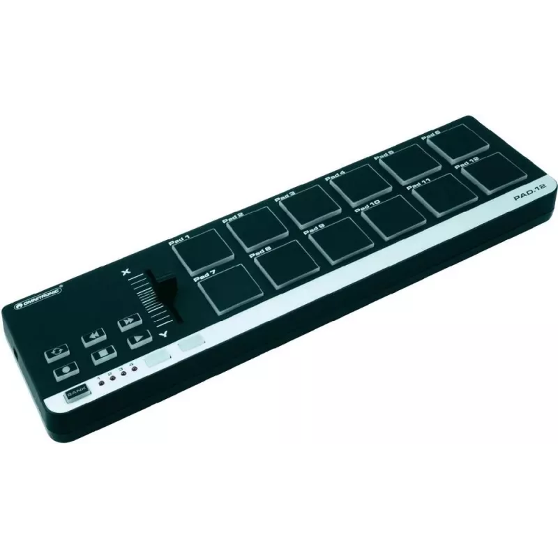 MIDI valdiklis Omnitronic PAD-12 16 padų USB — pad valdiklis DAW ir atlikimui