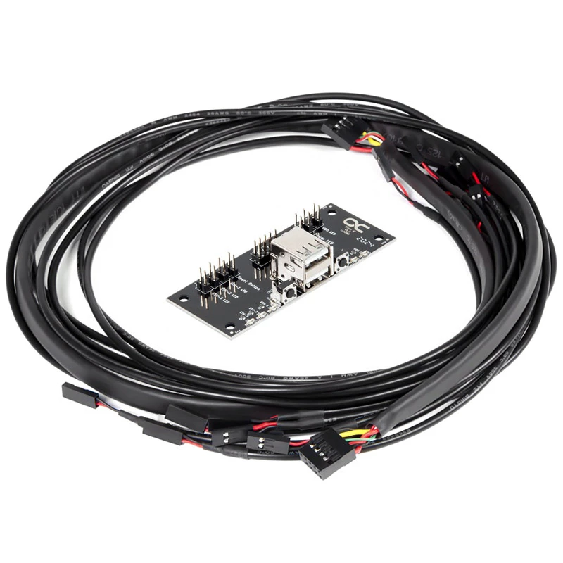 Vidinis maitinimo kabelis Alphacool 25054 80 m tiesūs jungtys