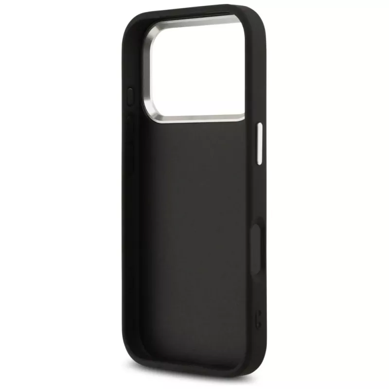 GUESS | Hardcase 4G | Back cover | iPhone 17 Pro Max | Apple | Ecological leather/PC/Plastic/TPU | Black