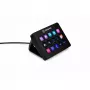 „Elgato Stream Deck MK.2“ pritaikomas 15 klavišų USB užduočių valdymo pultas su klasikiniais klavišais, juodas