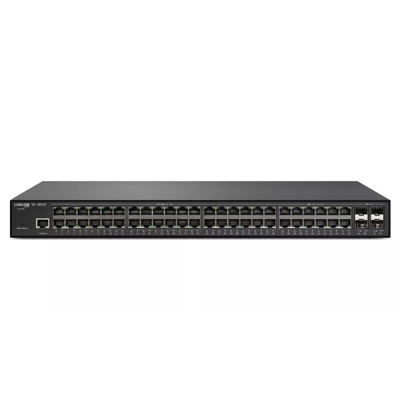 Lancom GS-3628XUP, L3, 2.5G Ethernet (100/1000/2500), Power over Ethernet (PoE), montuojamas stelaže, 1U