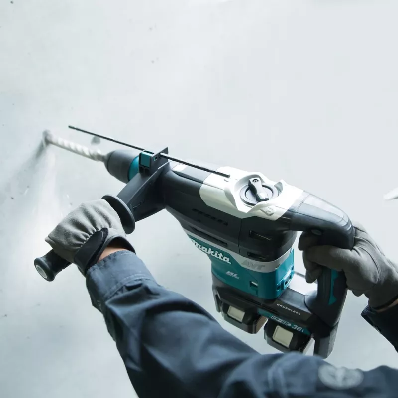 Makita DHR400ZKUN LXT 500 RPM SDS Max 8,1 kg juoda, mėlyna