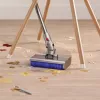 Dyson V12 Submarine 3-in-1 lazdelinis dulkių siurblys, akumuliatorinis, sausas ir šlapias valymas, HEPA, be maišelio, 0,35 l, nikelio ir geltonos spalvos