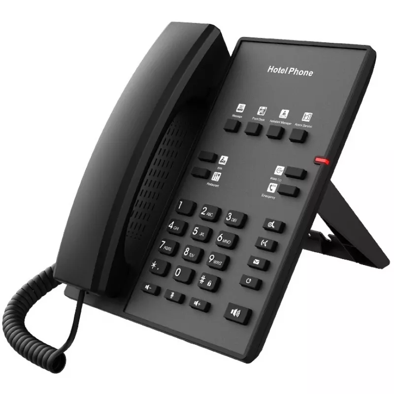 IP telefonas Fanvil H1 juodas 2 linijos