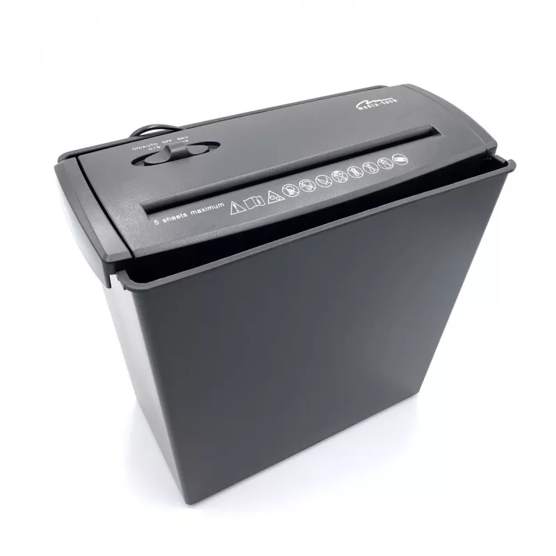 SHREDDER - Dokumentų Smulkintuvas. Smulkina Popierių, Foliją, CD/DVD Diskus, Kreditines Korteles. (MT215)