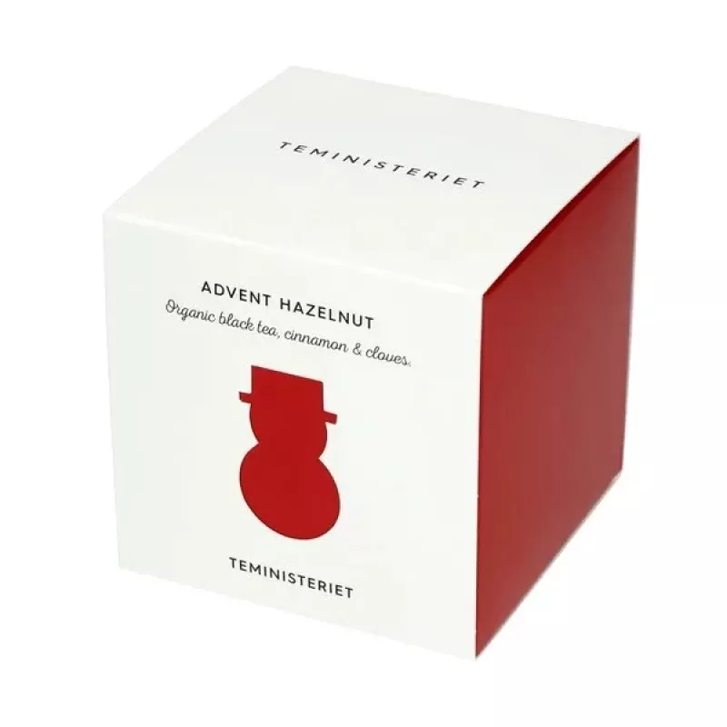Palaida juodoji arbata Advent Hazelnut 100g - Teministeriet