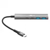 Goobay plonas 4-Port USB-Hub USB-C į/USB-A 5 Gbit/s - -Plug USB 3.2> (76563)
