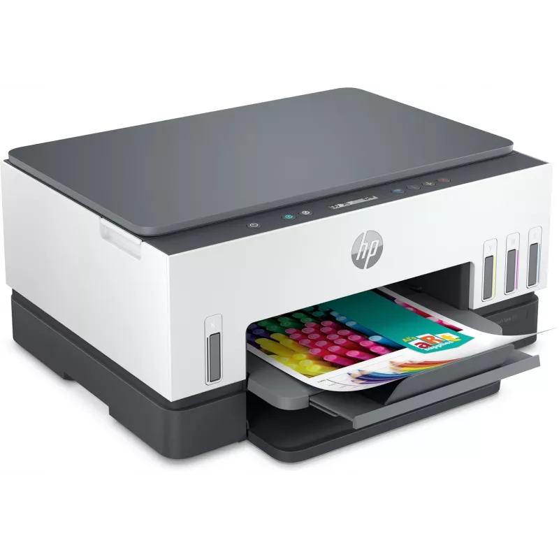 Daugiafunkcinis spausdintuvas HP Smart Tank 670 — terminis rašalinis, spalvotas, A4, „Wi‑Fi“ / „Bluetooth“, dvipusis, 4800x1200 DPI