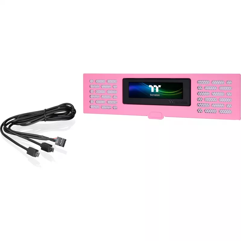 LCD skydelio komplektas Thermaltake AC-067-OOANAN-A1 Mini Tower Pink 5V 14W