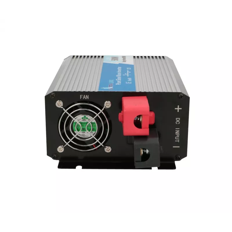 Įtampos keitiklis Extralink OPIP-500W 12V 500W gryna sinusoidė