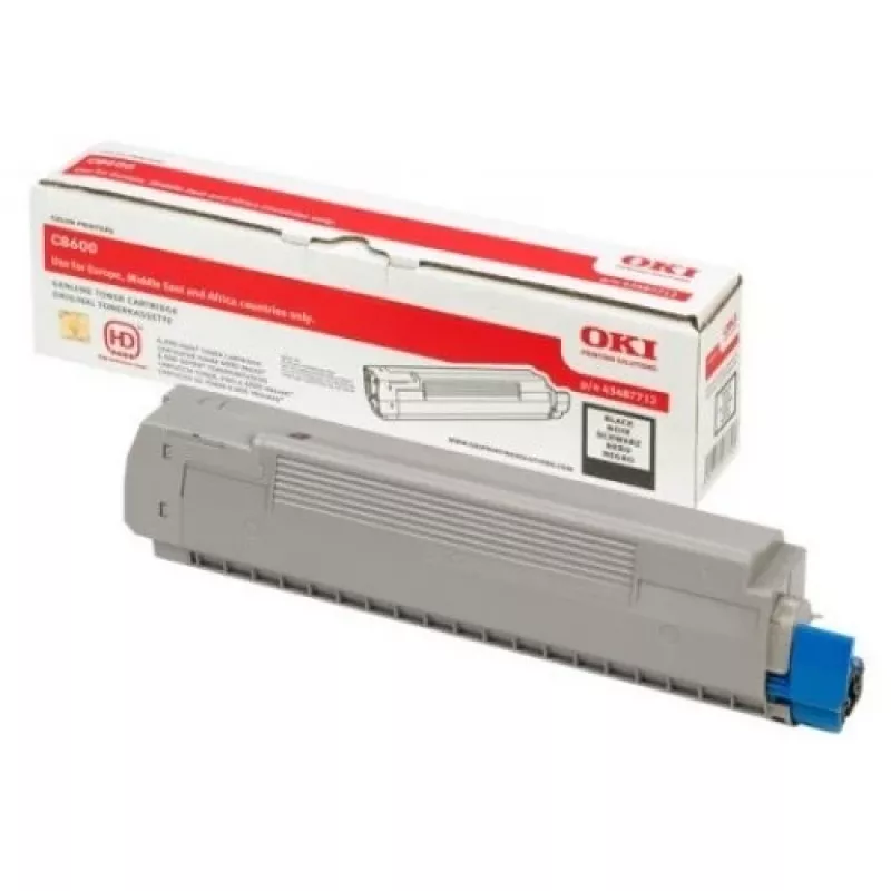 Toneris OKI 43487712 iki 6000 puslapių Juoda