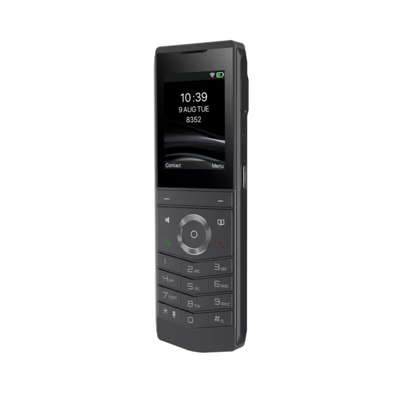 IP mobilusis telefonas Fanvil W611W V2 juodas 4 linijos LCD Wi-Fi