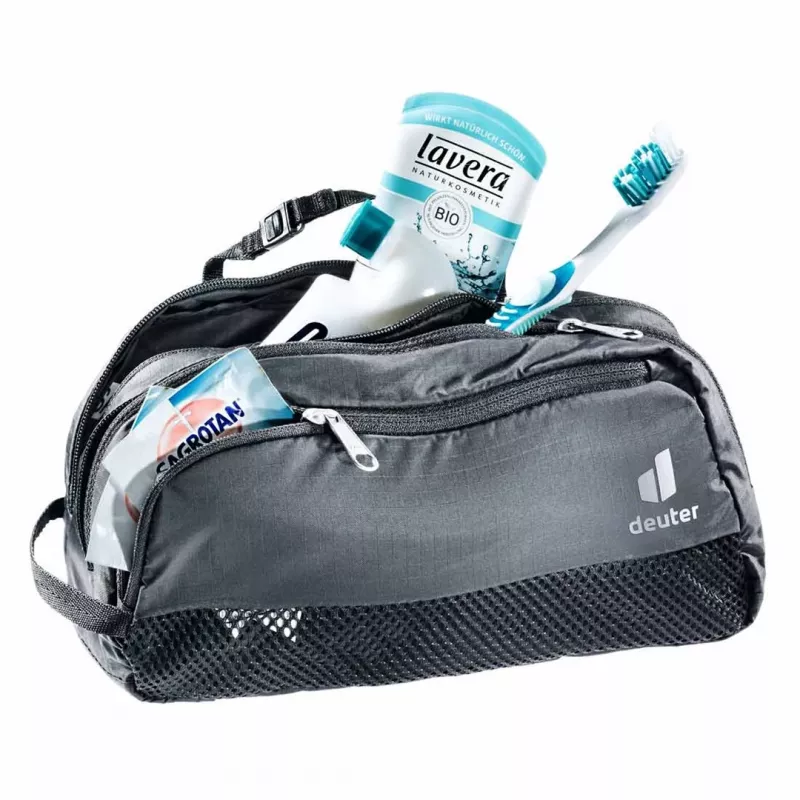 Tualeto reikmenų krepšys DEUTER Tour III Compact — lengvas kelioninis prausimosi krepšys