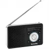 Nešiojamasis radijas TECHNISAT DIGITRADIO 1 A — DAB+/FM, OLED ekranas, USB-C, 3.5 mm ausinės, 1 W, juoda/sidabrinė