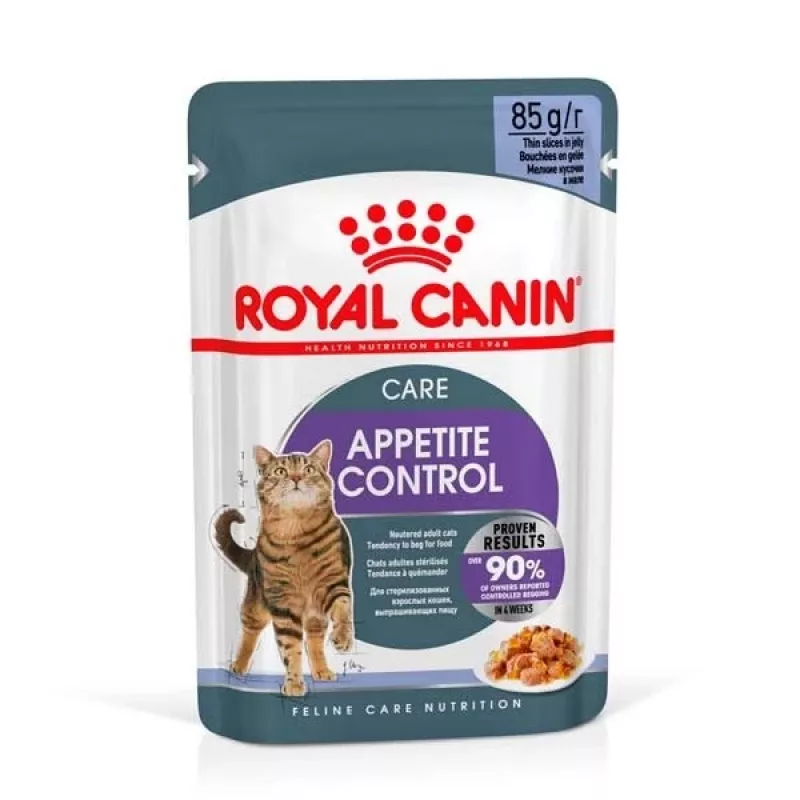 ROYAL CANIN FCN Appetite Control želė - šlapias ėdalas suaugusioms katėms - 12x85g