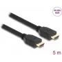 DeLOCK didelės spartos HDMI laidas 48 Gbps 8K 60 Hz juodas 5 m
