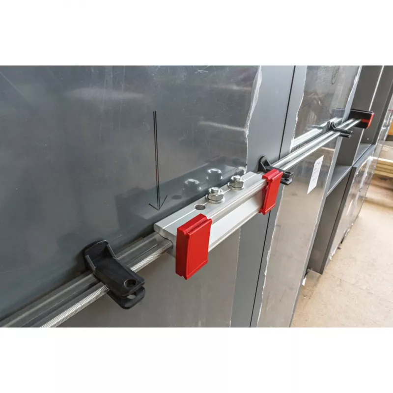 Bessey korpuso spaustuvo prailginimas KBX20, aliuminis, raudonas