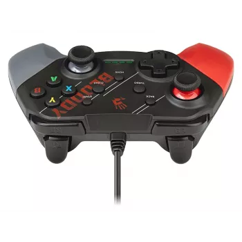 Laidinė žaidimų pelė A4Tech Bloody GP30 raudona — ergonomiškas dizainas, USB jungtis