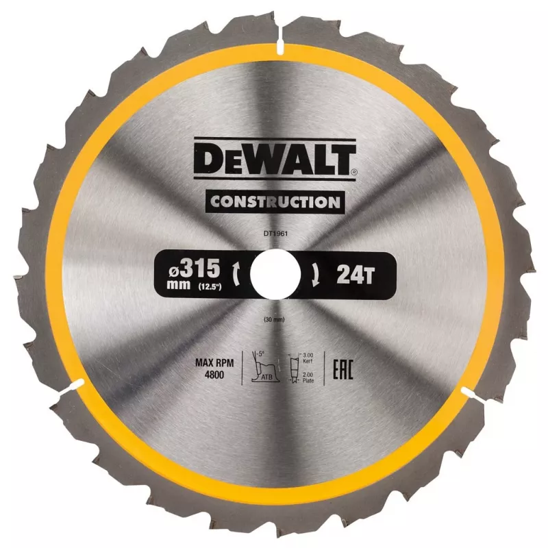 diskinio pjūklo priedas DeWALT DT1184-QZ