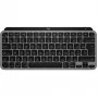 Logitech Master Series MX Keys Mini for Mac - klaviatūra - kompaktiška - apšviečiama - belaidė - Bluetooth LE - AZERTY - prancūziška - Space-Pilka (920-012646)