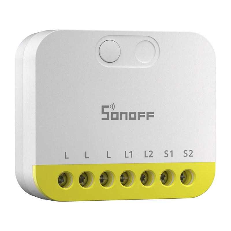 Dviejų kanalų mini jungiklis be N Sonoff MINI-ZB2GS-L ZigBee