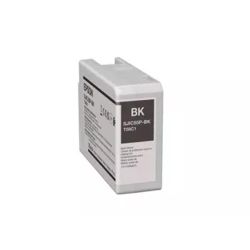 Rašalo kasetė Epson SJIC55 (BK), skirta ColorWorks CW-D6500/D6000 — juoda