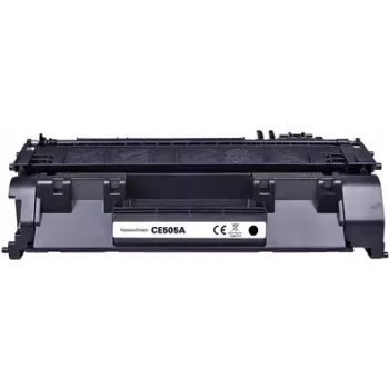 Renkforce RF-5609706 dažų kasetė, pakeičianti HP HP 05A (CE505A) juoda 2300 puslapių suderinama dažų kasetė (RF-5609706)