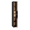 Topeshop S30 ANTRACYT/ARTISAN vonios spintelė
