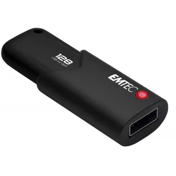 USB atmintinė Emtec 128 GB USB Type-A 3.2 Gen 2 juoda