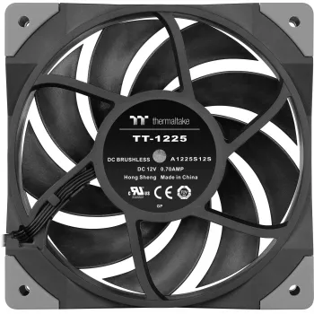 Thermaltake Toughfan 12 2-Pack Juoda