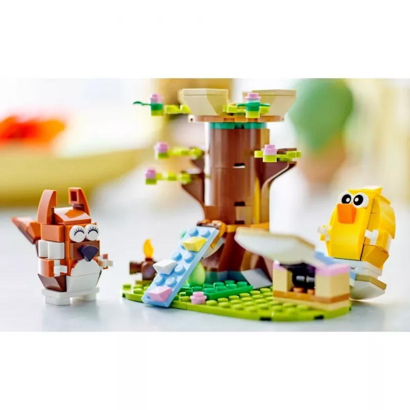 LEGO 40709 Pavasario gyvūnų žaidimų aikštelė