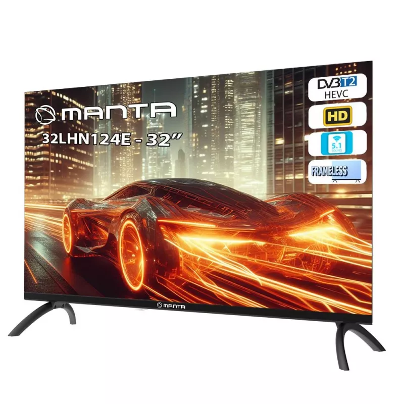 Televizorius Manta 32LHN124E 32 col. HD LCD 1366 x 768
