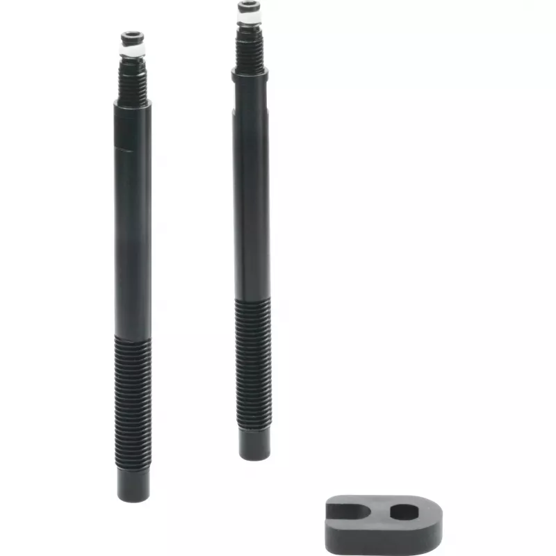 Ventil-Extension Tubeless, 65 mm (juoda, 2 vnt. rinkinys)