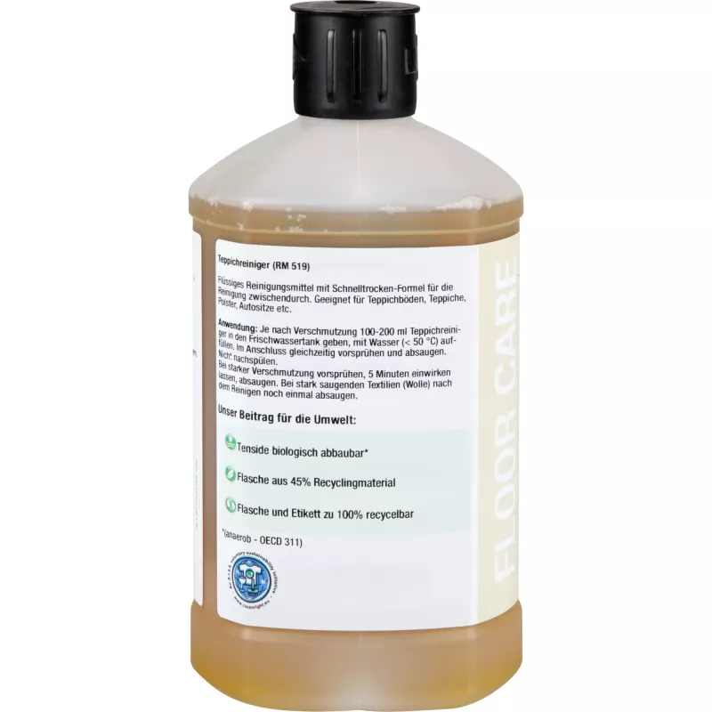 Kärcher RM519 Greitai džiūstantis skystas kilimų valiklis universalus valiklis 1000 ml