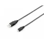 USB 2.0 Type A į Micro-B kabelis Equip 128523 1.8m juodas