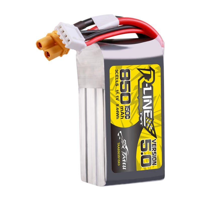 Baterija Tattu R-Line 5.0 850 mAh 11,1 V ličio polimerų