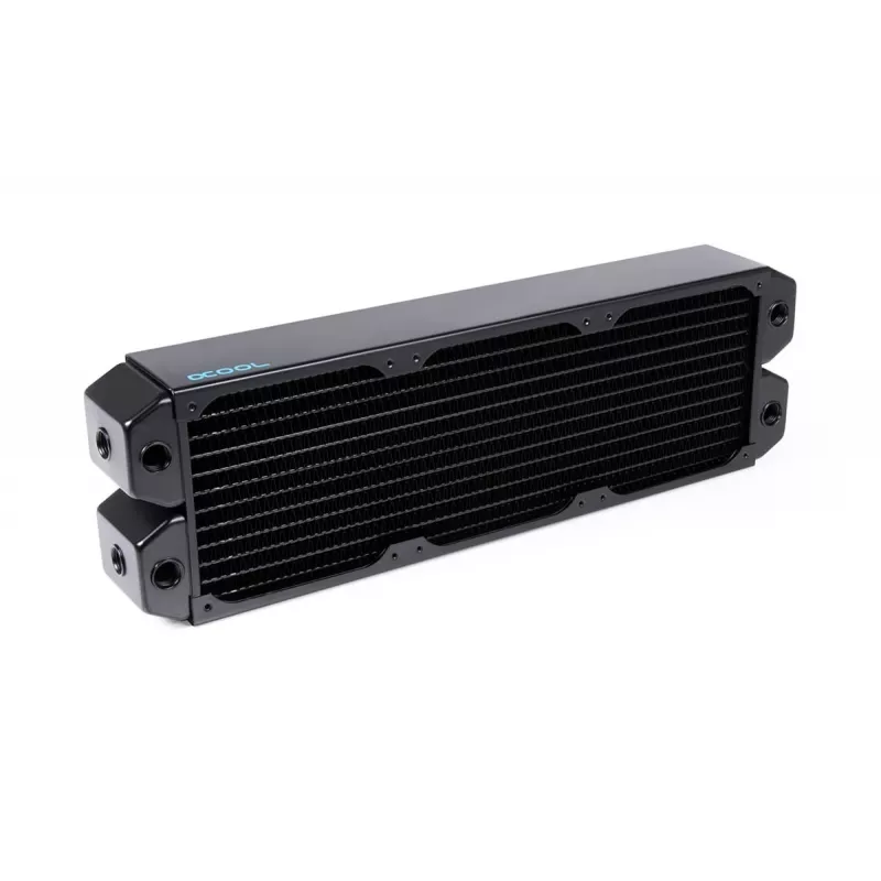Radiatorius Alphacool 14390 varinis plieninis juodas 125 mm x 415 mm x 60 mm