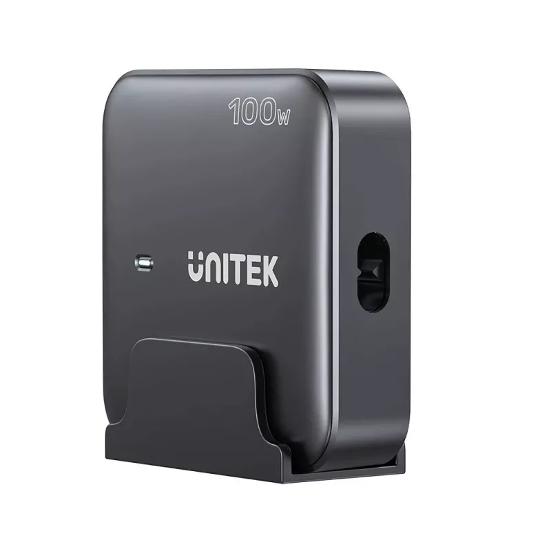 Unitek stalinis įkroviklis P1229ABK01-EU 100W su 2× USB-A ir 2× USB-C