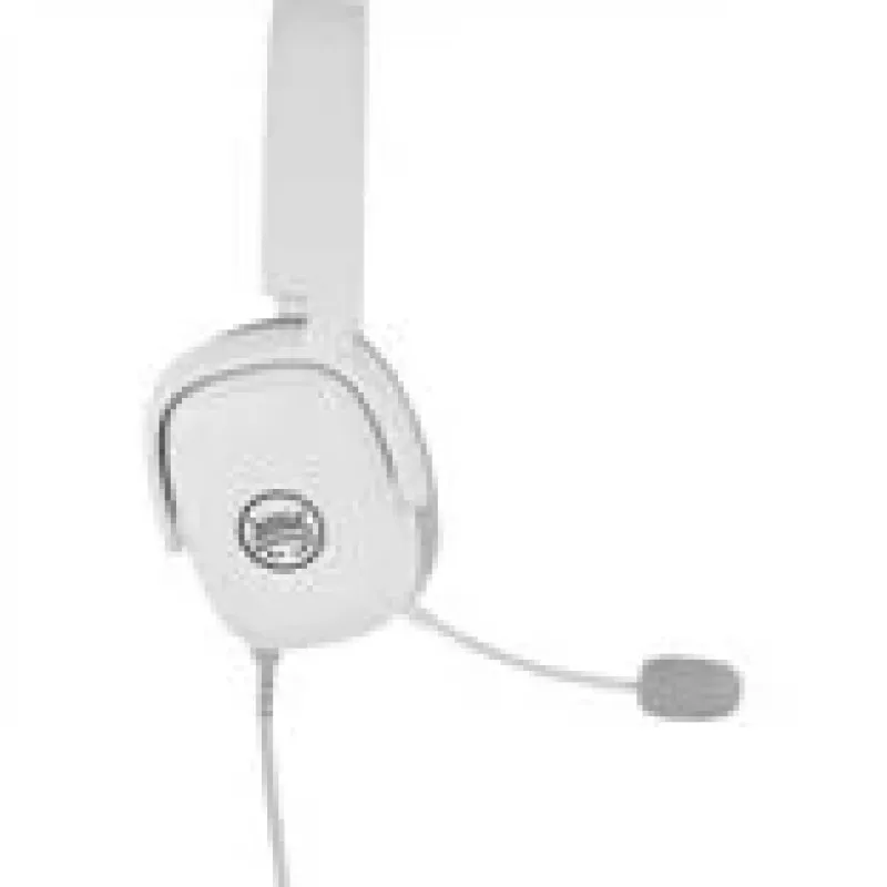 Ausinės QPAD GAMIAC HS71 laidinės su galvos lankeliu USB Type-C, circumauralinės, 20–20000 Hz, 2,2 m laidas, baltos