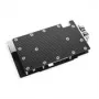 Backplate Alphacool 10261 Aliuminis Chromas Varis Juoda 95.7mm