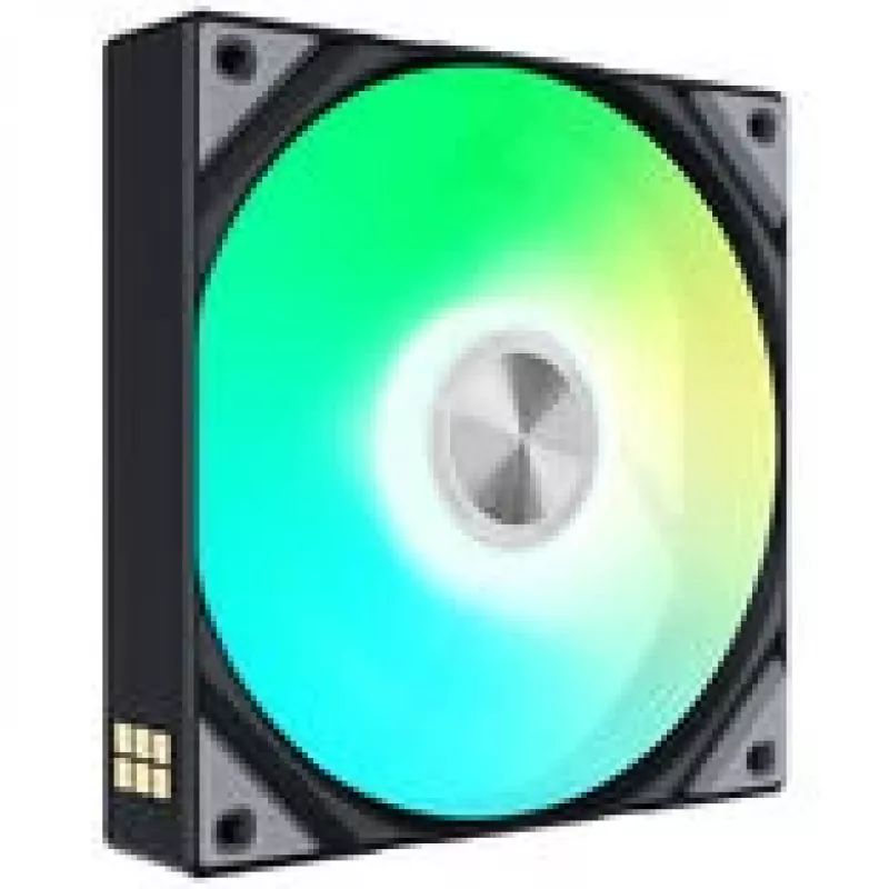 120 mm korpuso ventiliatorius TRYX ROTA SL ARGB — 120 mm, juodas, modelis F-R120A-AM1M-G0K