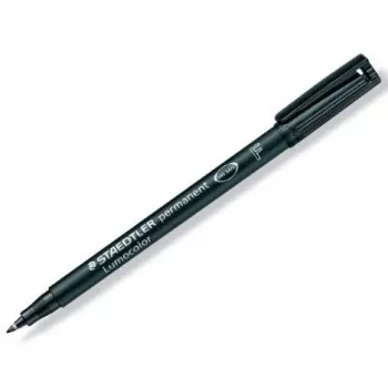 Nuolatinis žymeklis su kulkos formos antgaliu Staedtler 318-9 juodas 10 vnt.