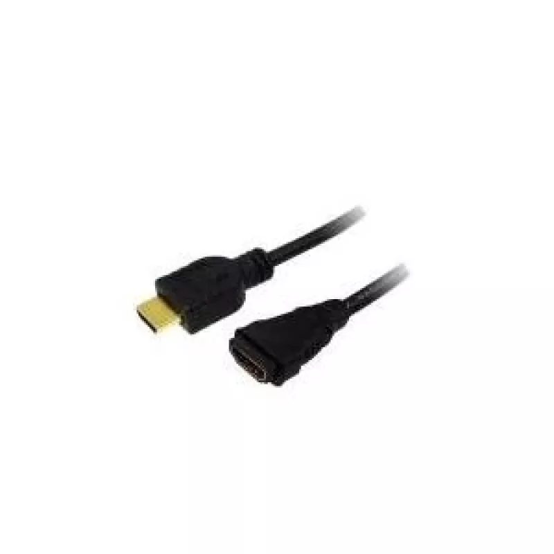HDMI kabelis LogiLink CH0058 5 m A tipo kištukas - lizdas juodas