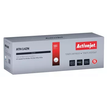 Activejet ATH-142N dažų kasetė HP spausdintuvui, pakaitinė HP 142A HP142A W1420A; Supreme; 950 puslapių; juoda; su lustu