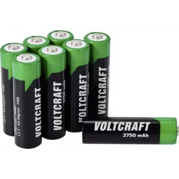 Voltcraft VC-16044360 Mignon AA -Battery NiMH 2750 mAh 1.2 V 8 vnt. (VC-16044360)