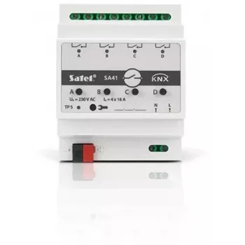 SATEL KNX 4 kanalų jungiamasis aktuatorius KNX-SA41